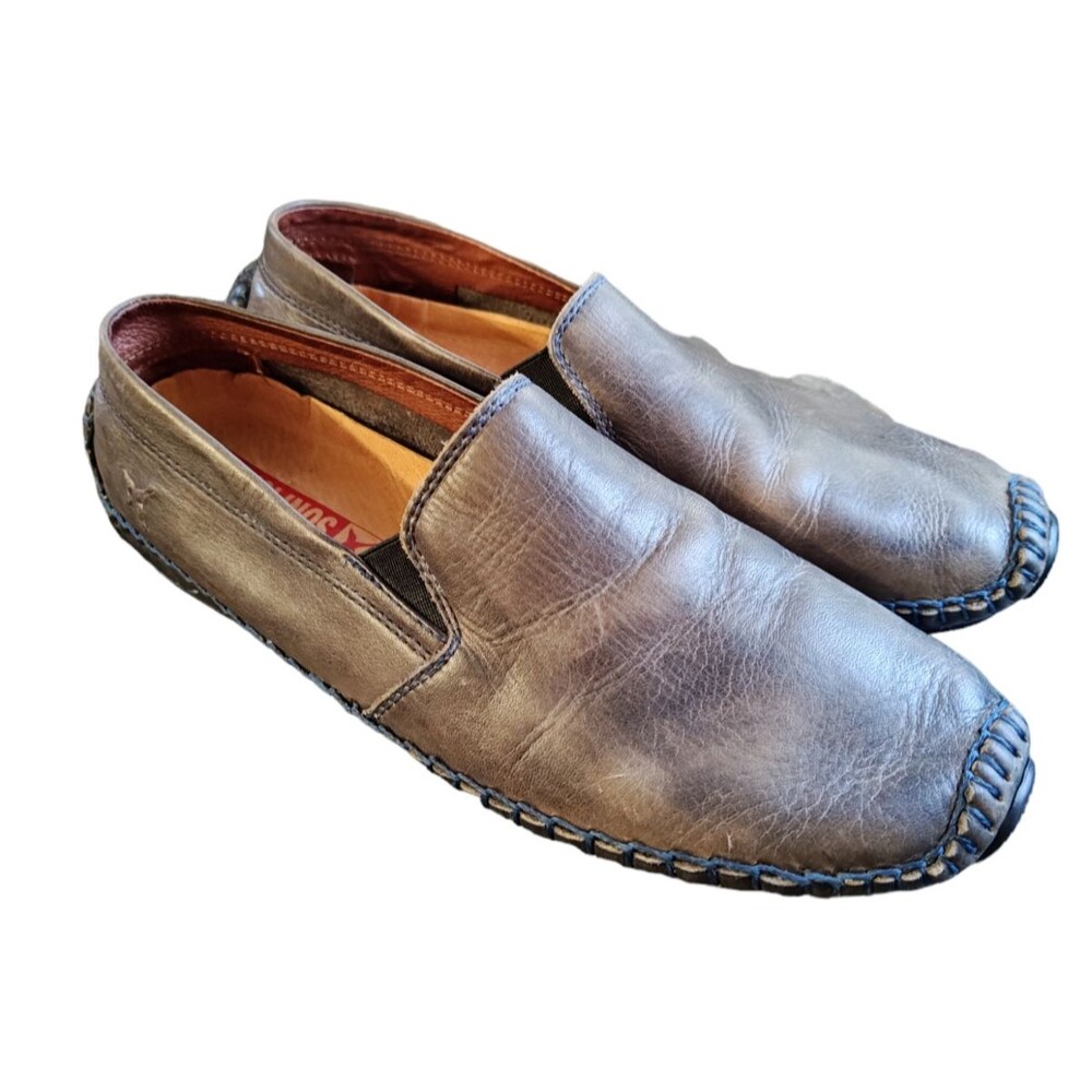 Pikolinos 39 Flats Leather Slip On Shoes 9 Comfort (39) Comfort Travel Office